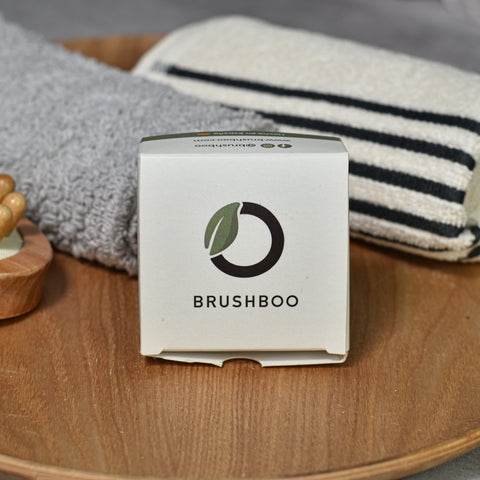 Champú sólido vegano ideal para cabellos grasos de la marca Brushboo