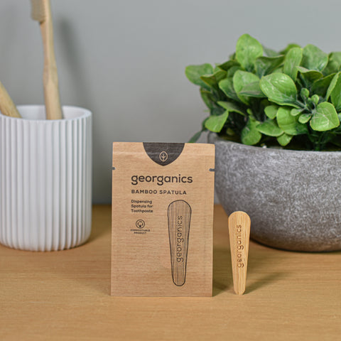 Espátula para pasta de dientes de Georganics